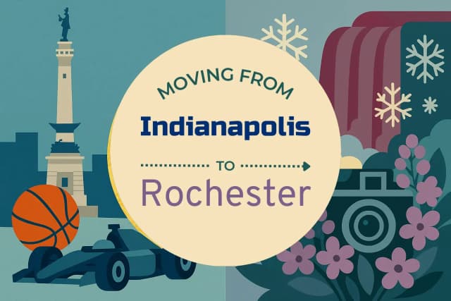 Moving from Indianapolis to Rochester