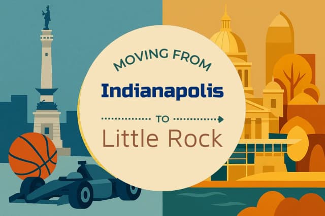 Moving from Indianapolis to Little Rock