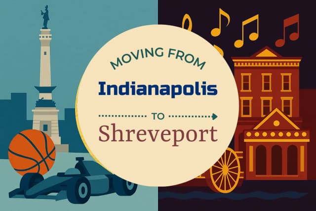 Moving from Indianapolis to Shreveport