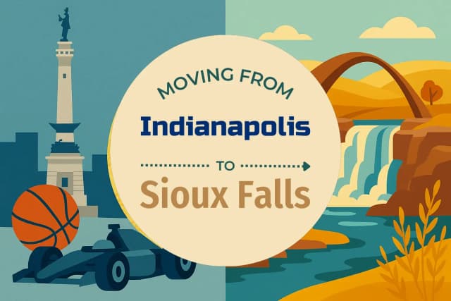 Moving from Indianapolis to Sioux Falls