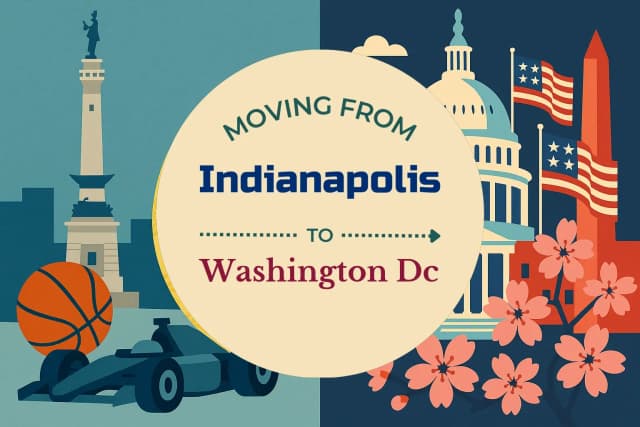 Moving from Indianapolis to Washington DC