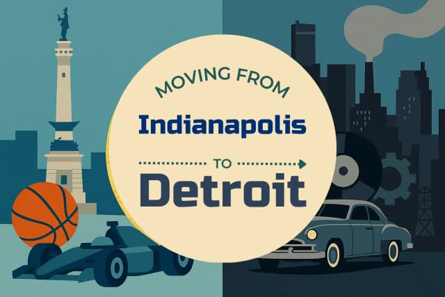 Moving from Indianapolis to Detroit