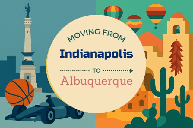 Moving from Indianapolis to Albuquerque