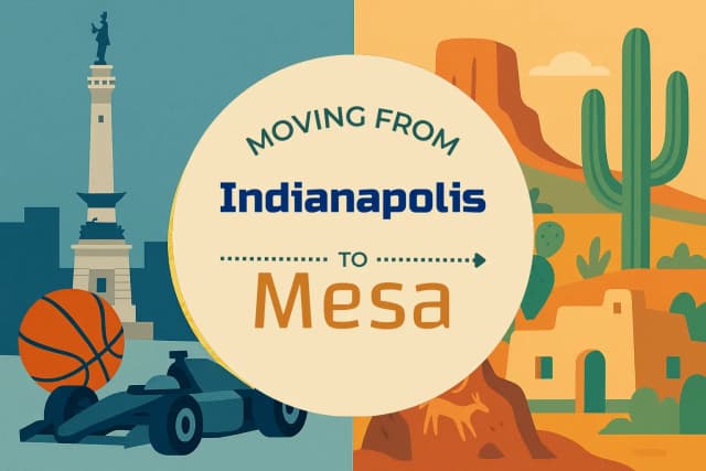 Moving from Indianapolis to Mesa