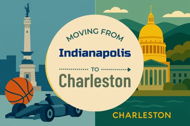 Moving from Indianapolis to Charleston