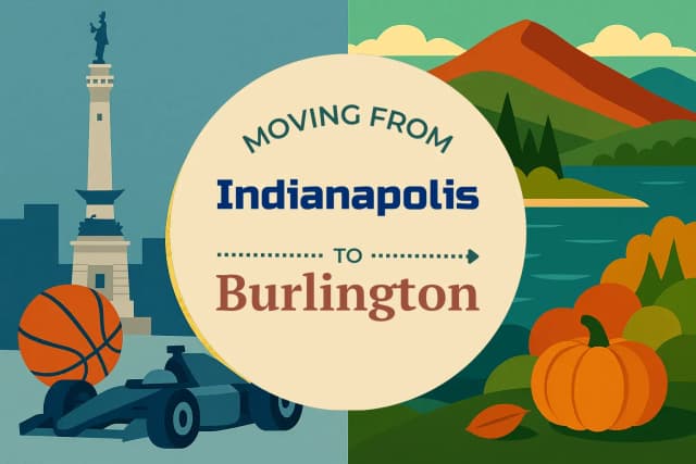 Moving from Indianapolis to Burlington