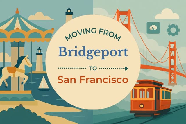 Moving from Bridgeport to San Francisco