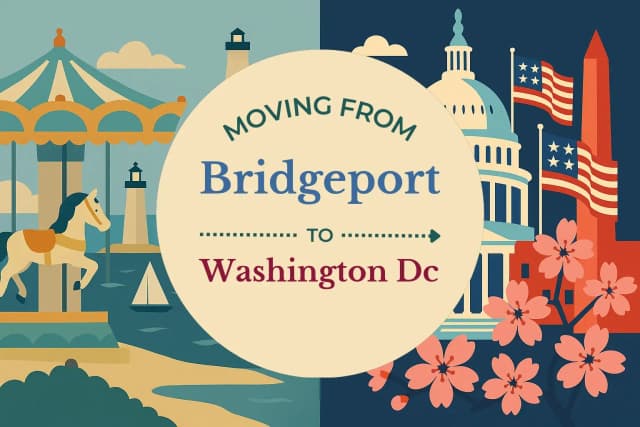 Moving from Bridgeport to Washington DC