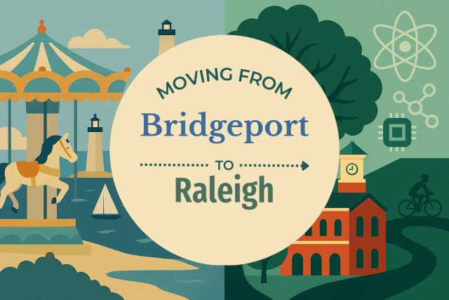 Moving from Bridgeport to Raleigh