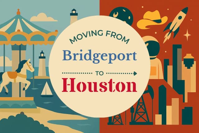 Moving from Bridgeport to Houston