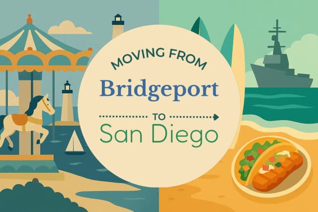 Moving from Bridgeport to San Diego