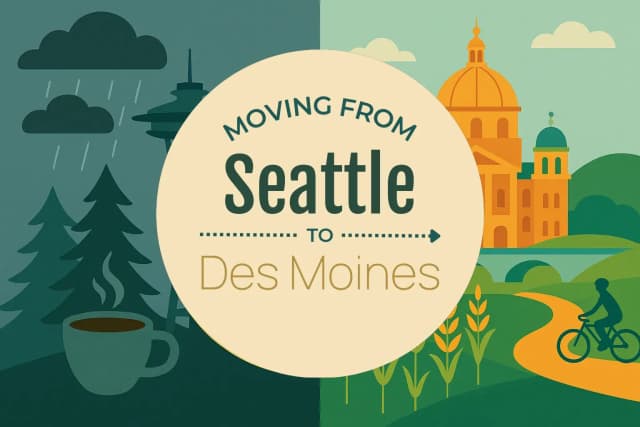 Moving from Seattle to Des Moines