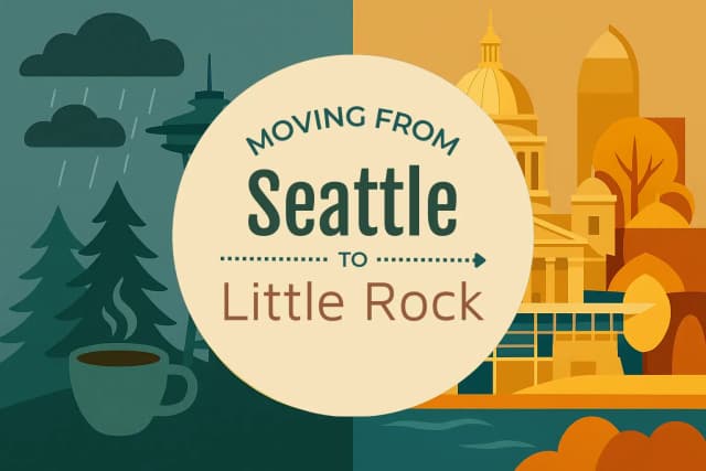 Moving from Seattle to Little Rock