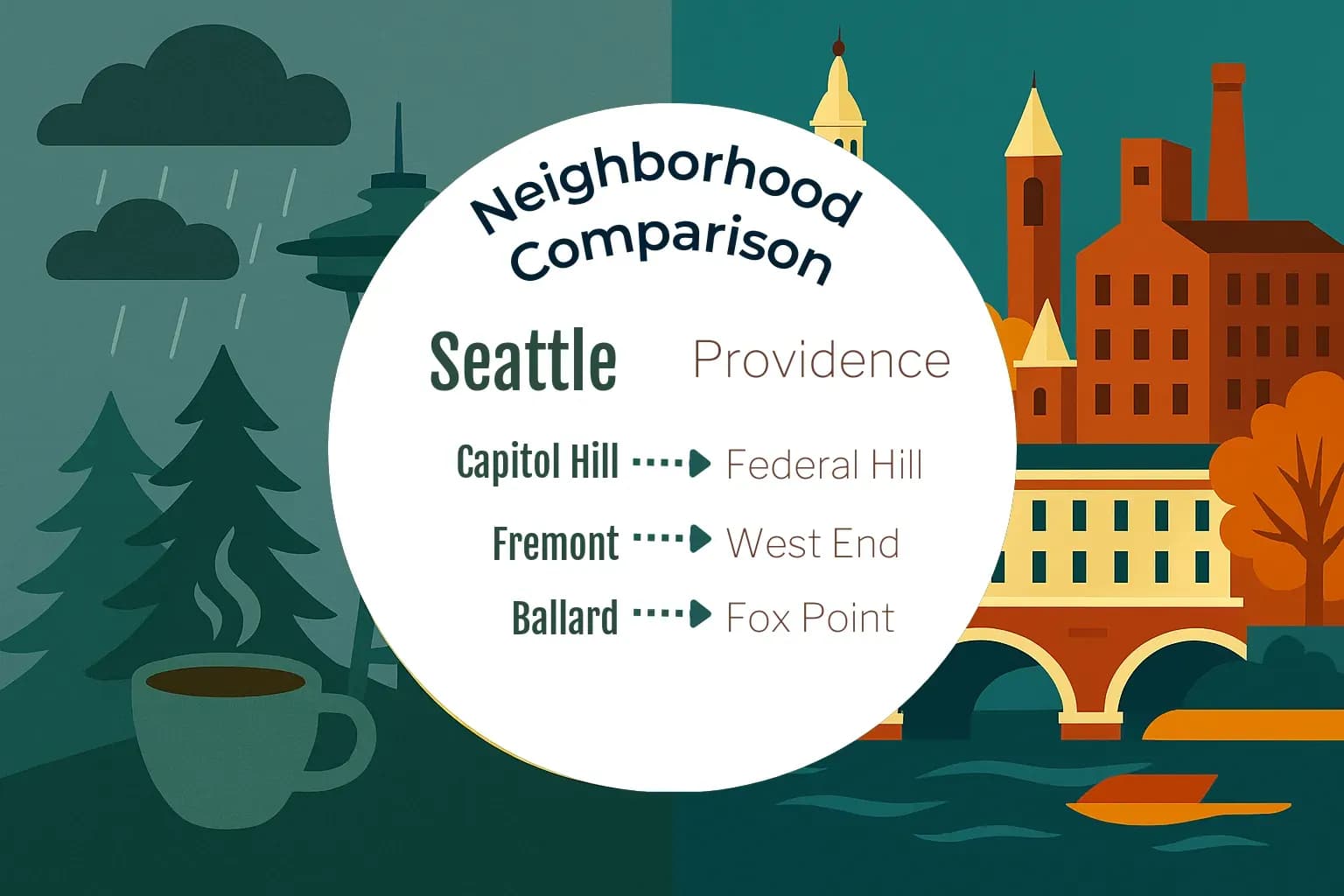 Seattle vs Providence Neighborhood Comparison