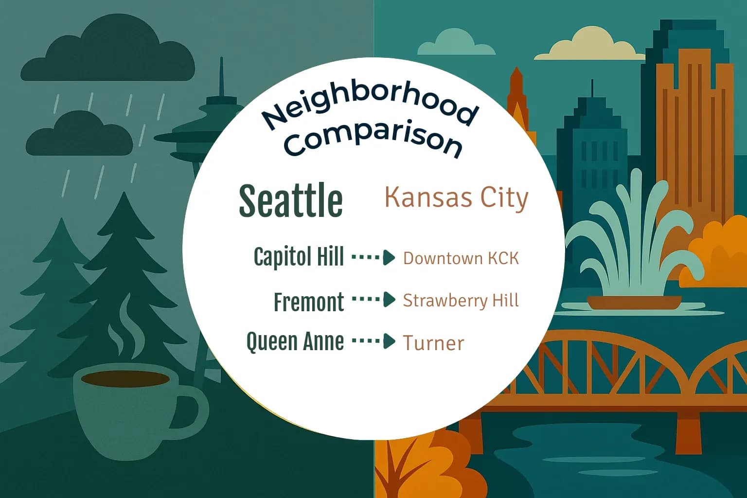 Seattle vs Kansas City Neighborhood Comparison
