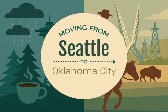 Moving from Seattle to Oklahoma City