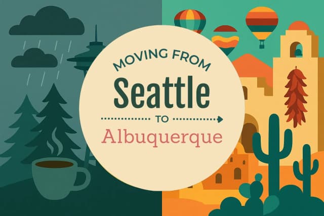 Moving from Seattle to Albuquerque