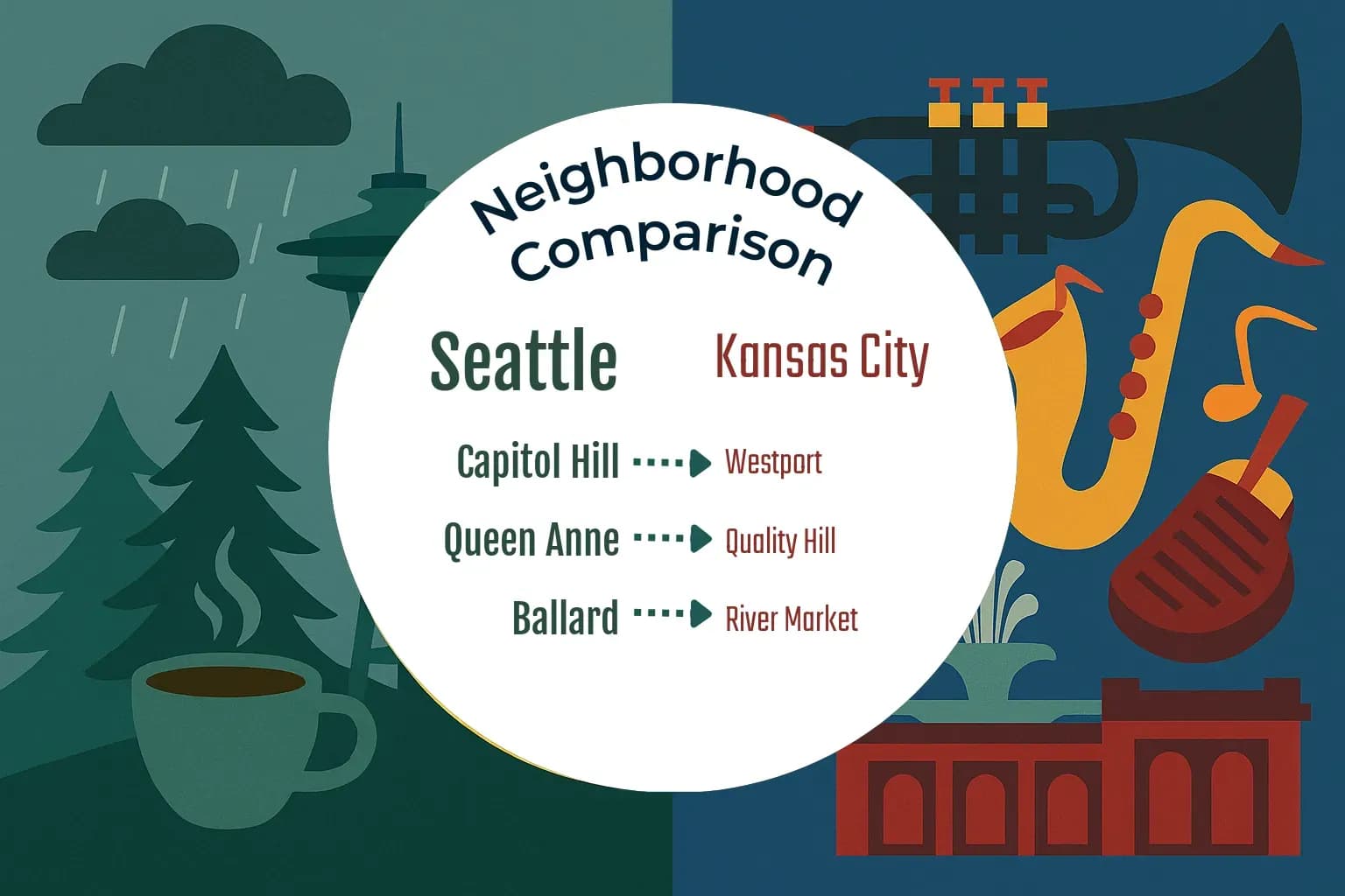 Seattle vs Kansas City Neighborhood Comparison