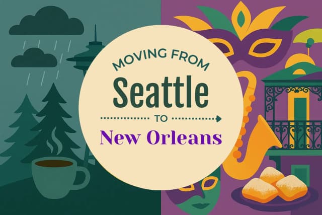 Moving from Seattle to New Orleans