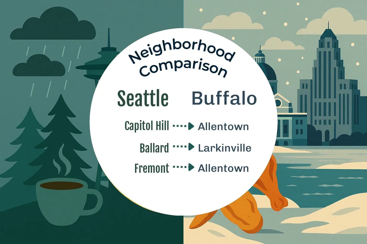 Seattle vs Buffalo Neighborhood Comparison