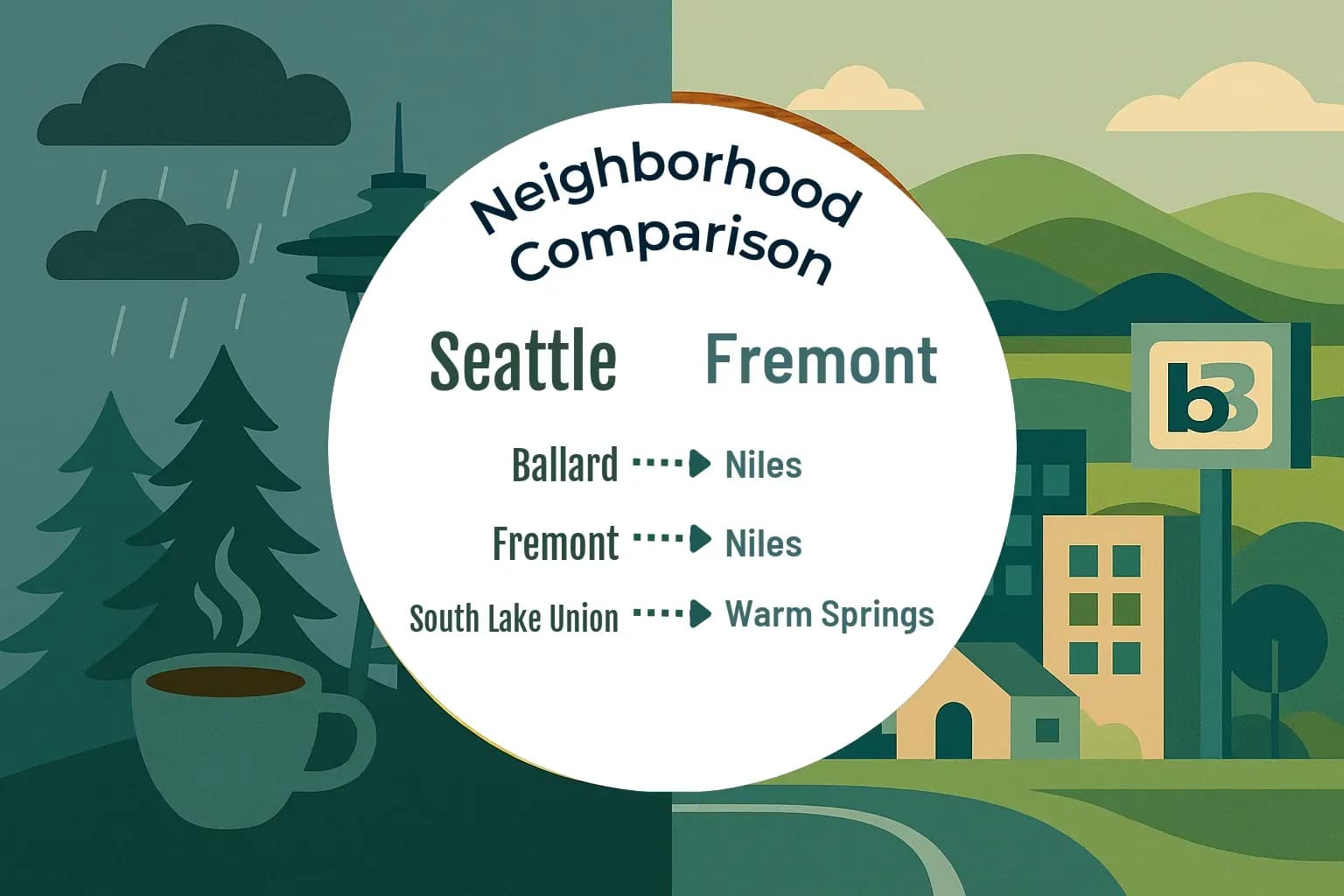 Seattle vs Fremont Neighborhood Comparison