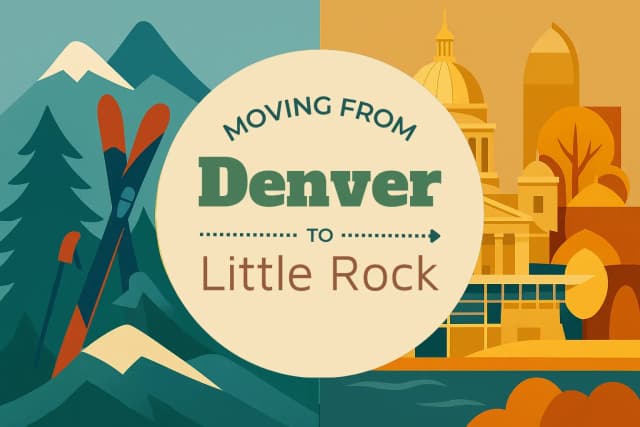 Moving from Denver to Little Rock
