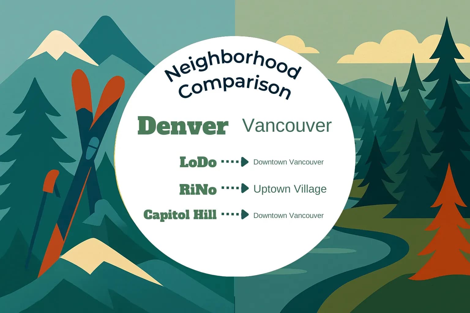 Denver vs Vancouver Neighborhood Comparison