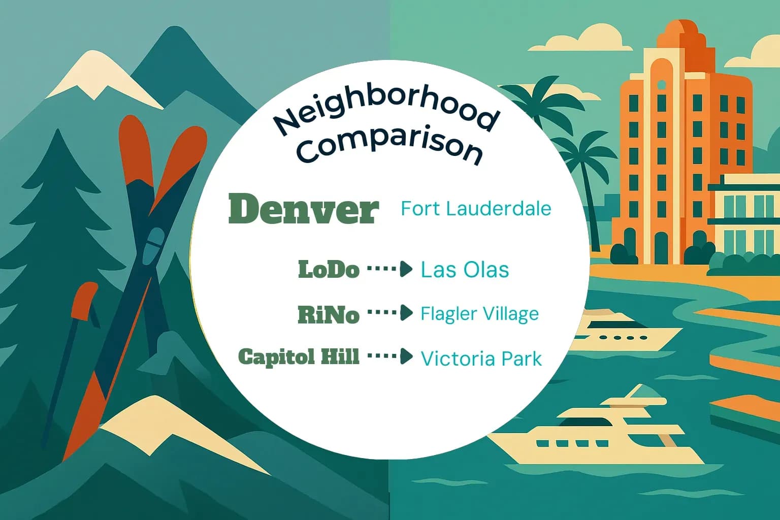 Denver vs Fort Lauderdale Neighborhood Comparison