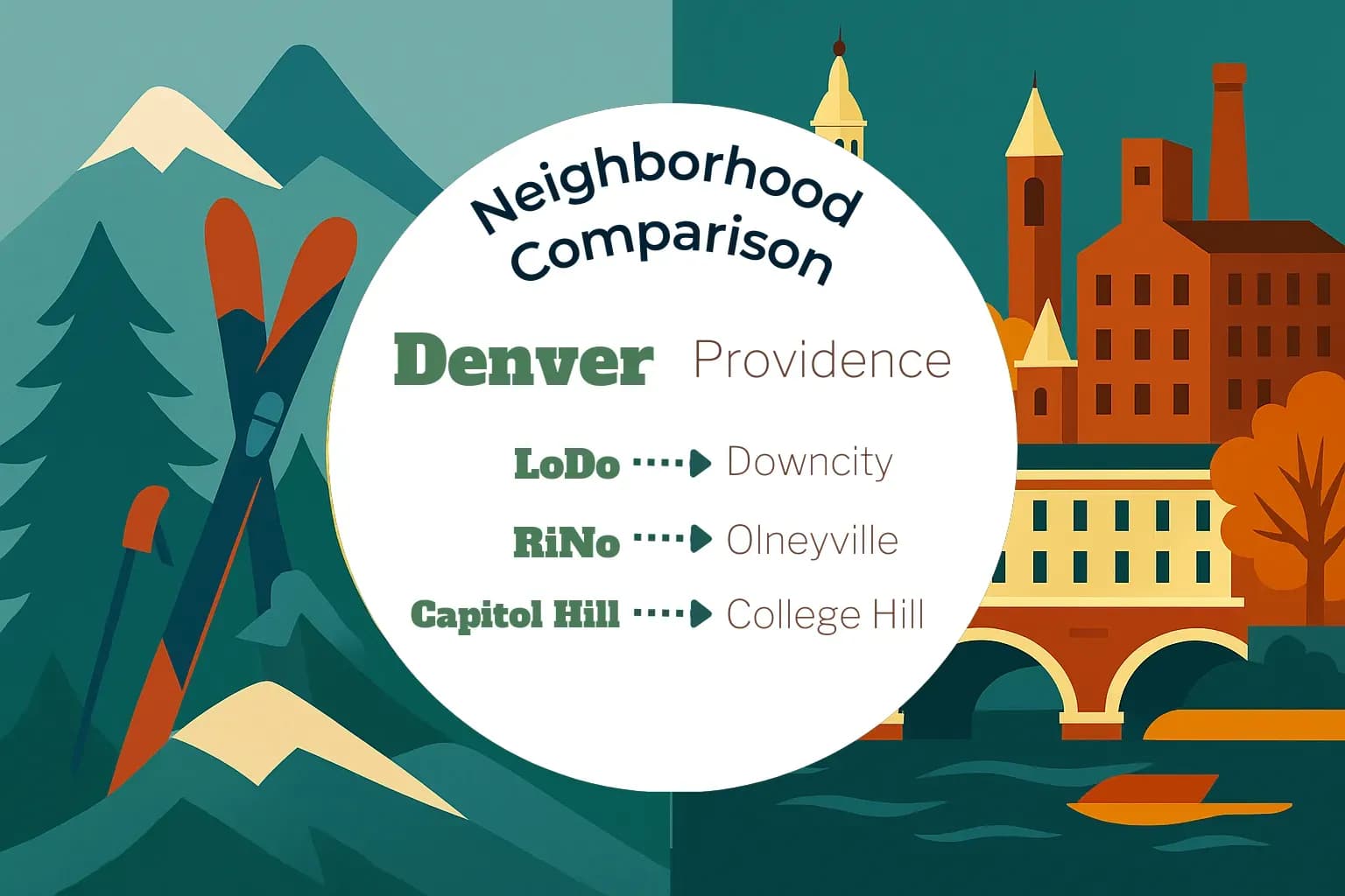 Denver vs Providence Neighborhood Comparison