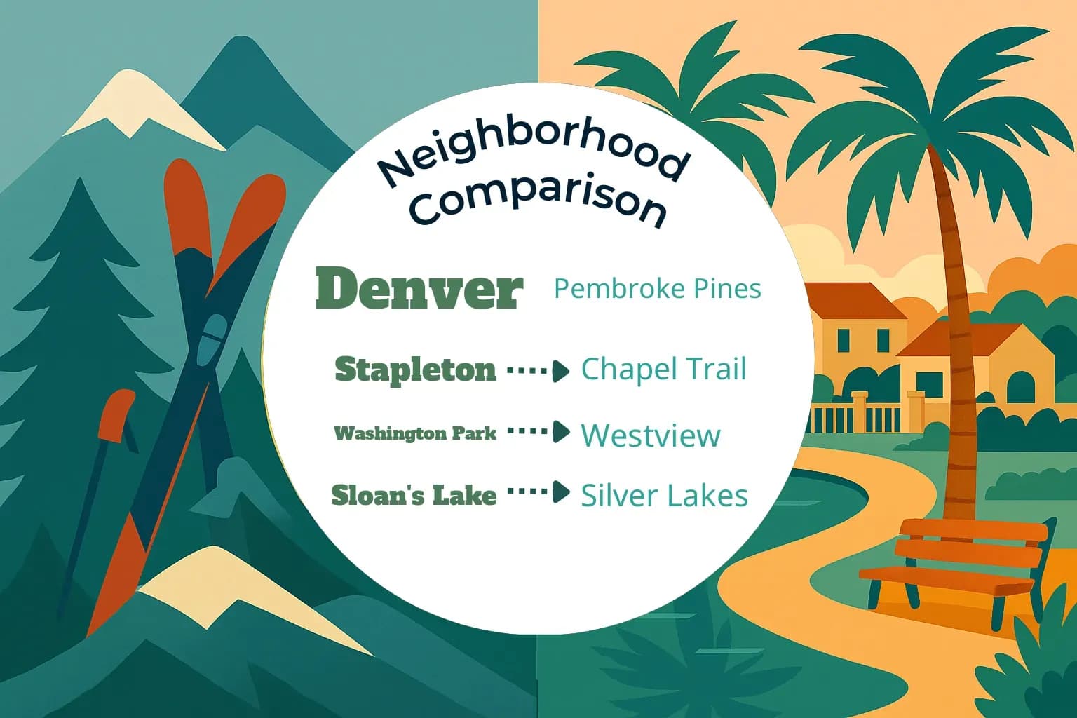 Denver vs Pembroke Pines Neighborhood Comparison