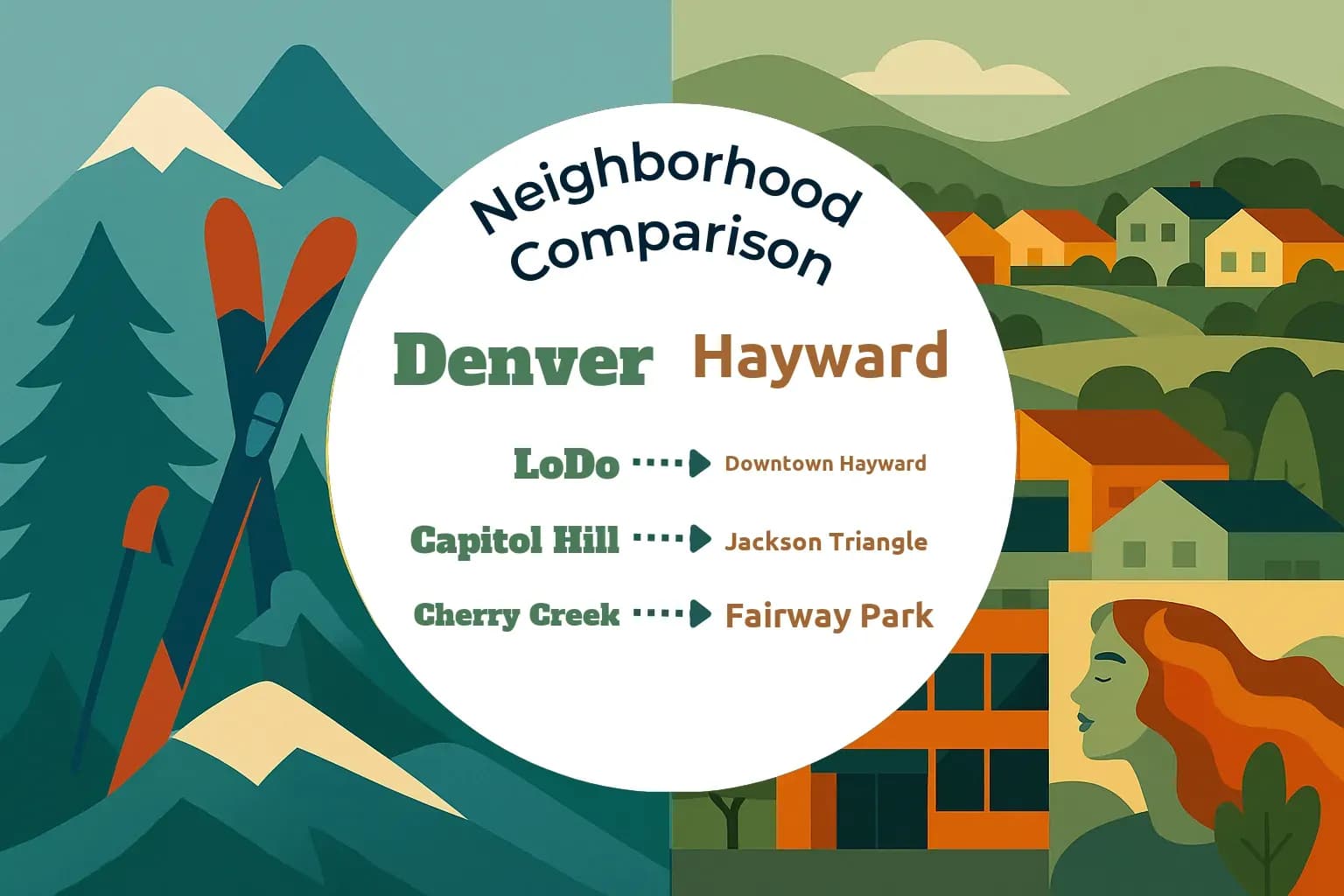 Denver vs Hayward Neighborhood Comparison