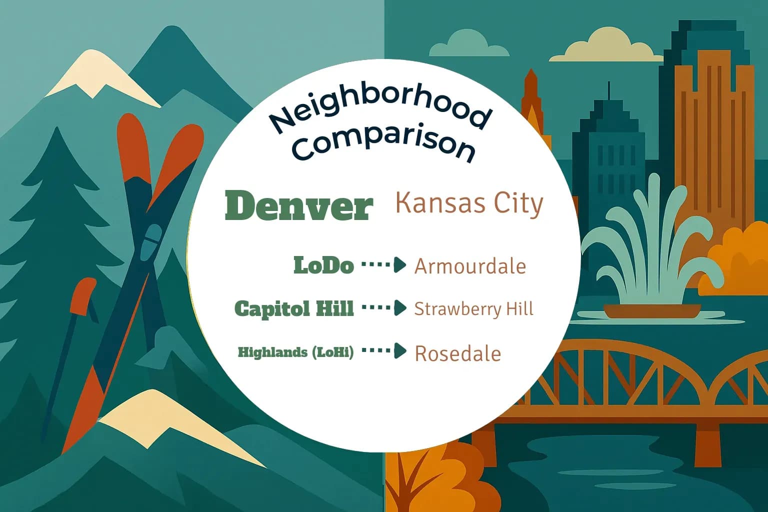 Denver vs Kansas City Neighborhood Comparison