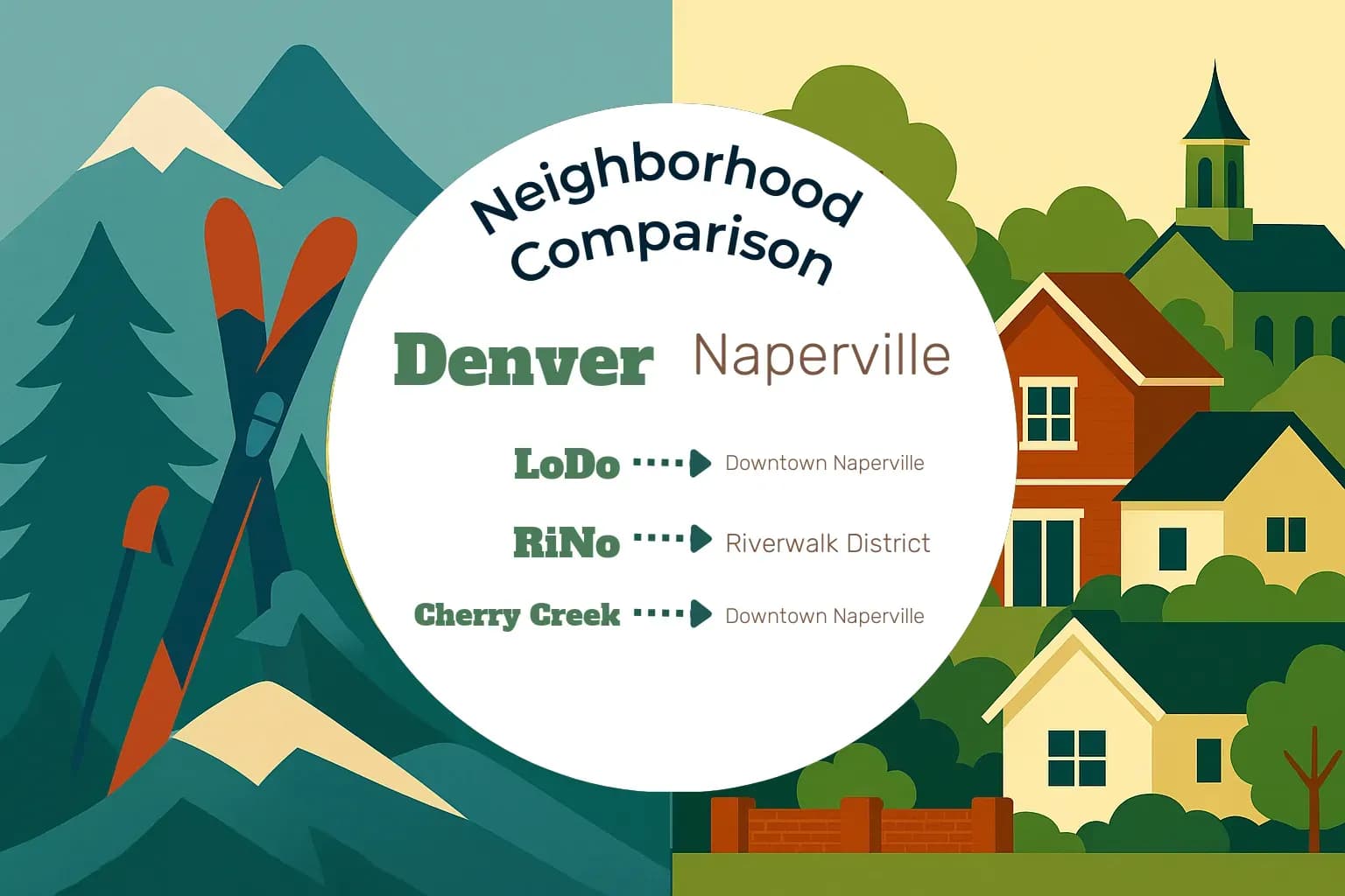 Denver vs Naperville Neighborhood Comparison