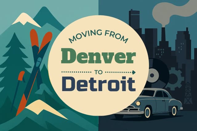 Moving from Denver to Detroit