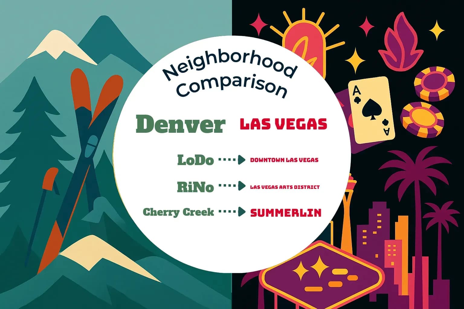 Denver vs Las Vegas Neighborhood Comparison