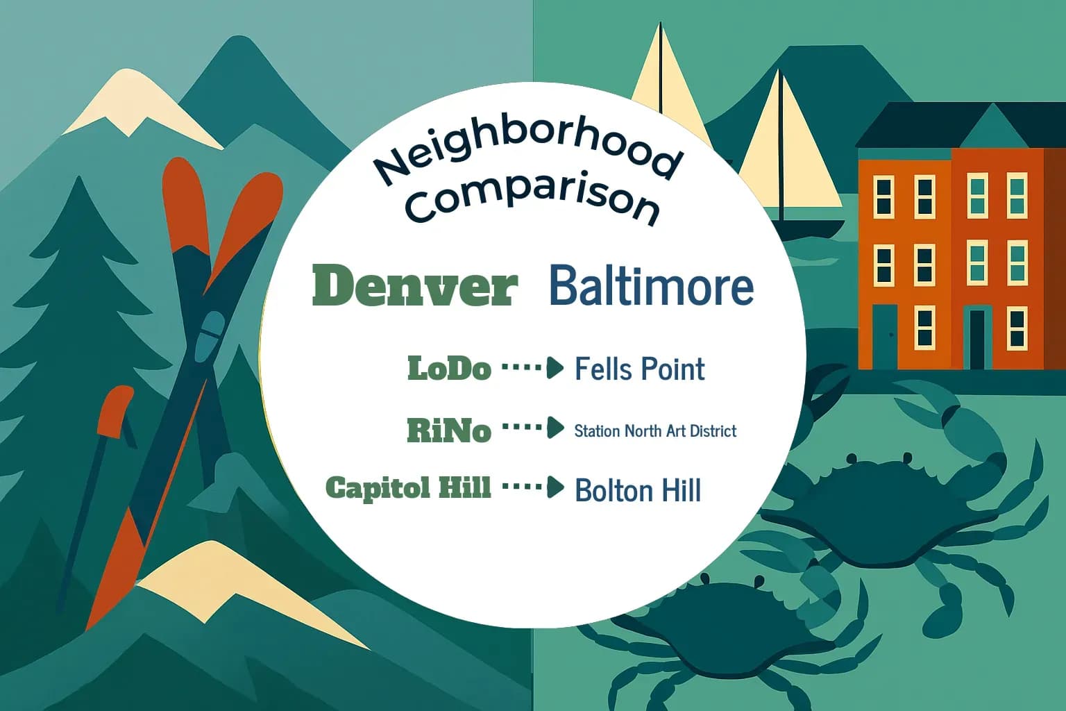 Denver vs Baltimore Neighborhood Comparison
