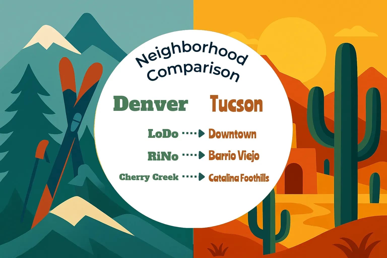 Denver vs Tucson Neighborhood Comparison