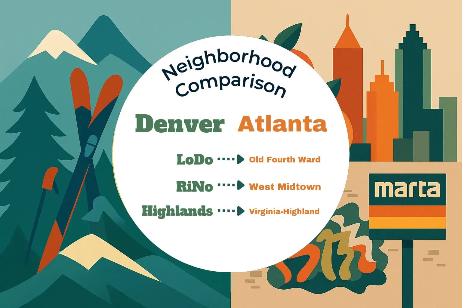 Denver vs Atlanta Neighborhood Comparison