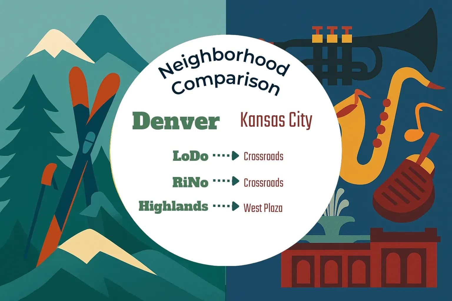 Denver vs Kansas City Neighborhood Comparison