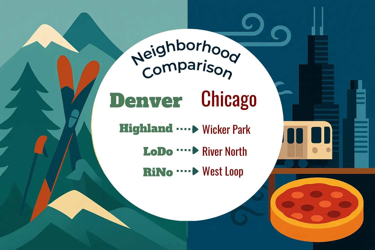 Denver vs Chicago Neighborhood Comparison