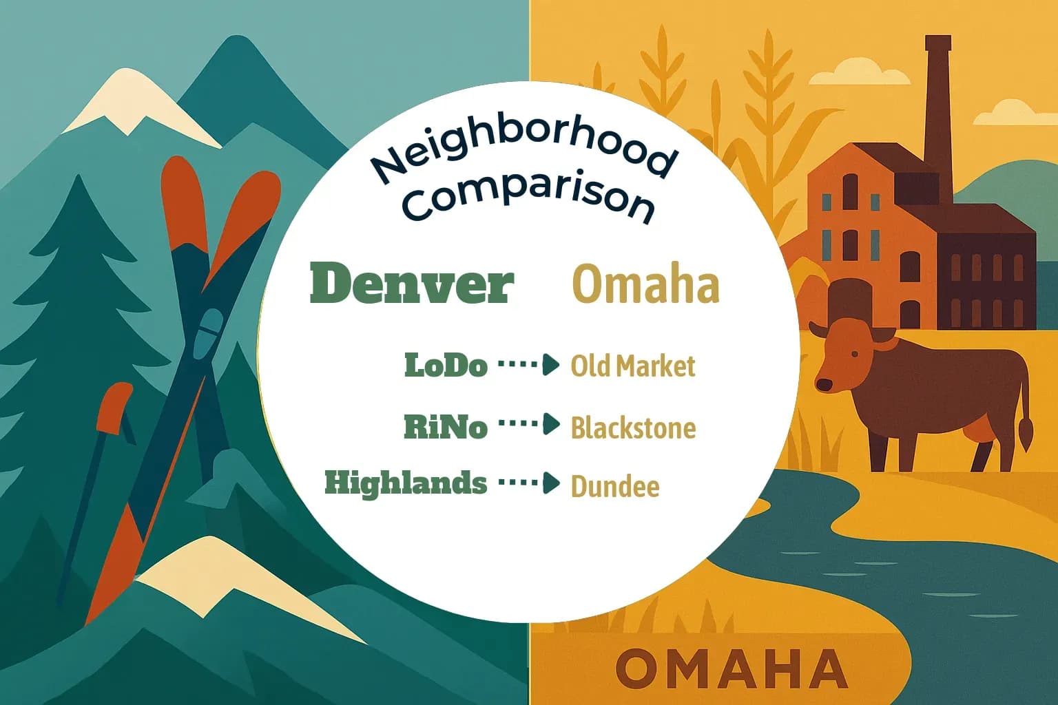Denver vs Omaha Neighborhood Comparison