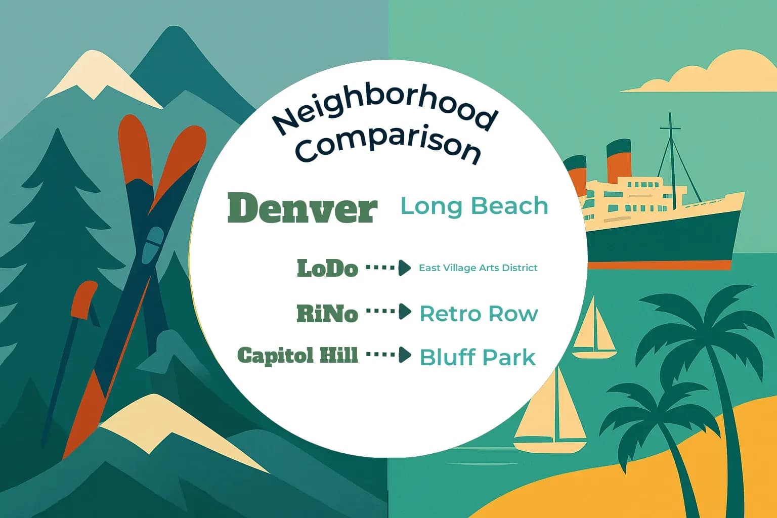 Denver vs Long Beach Neighborhood Comparison