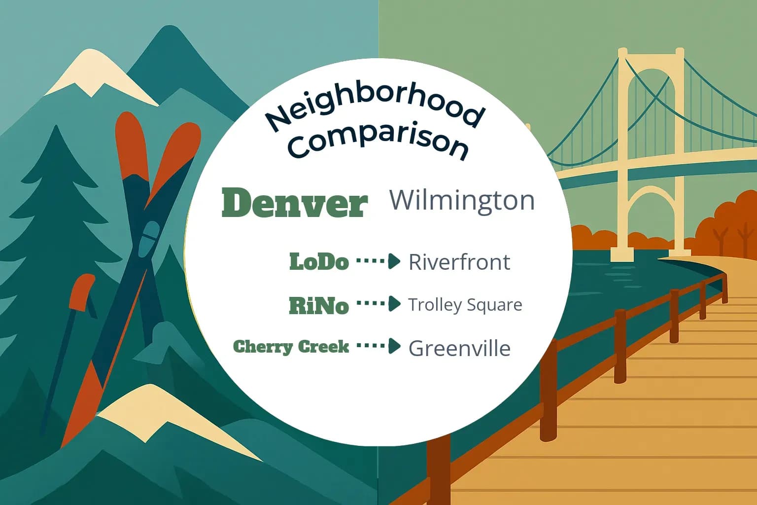 Denver vs Wilmington Neighborhood Comparison
