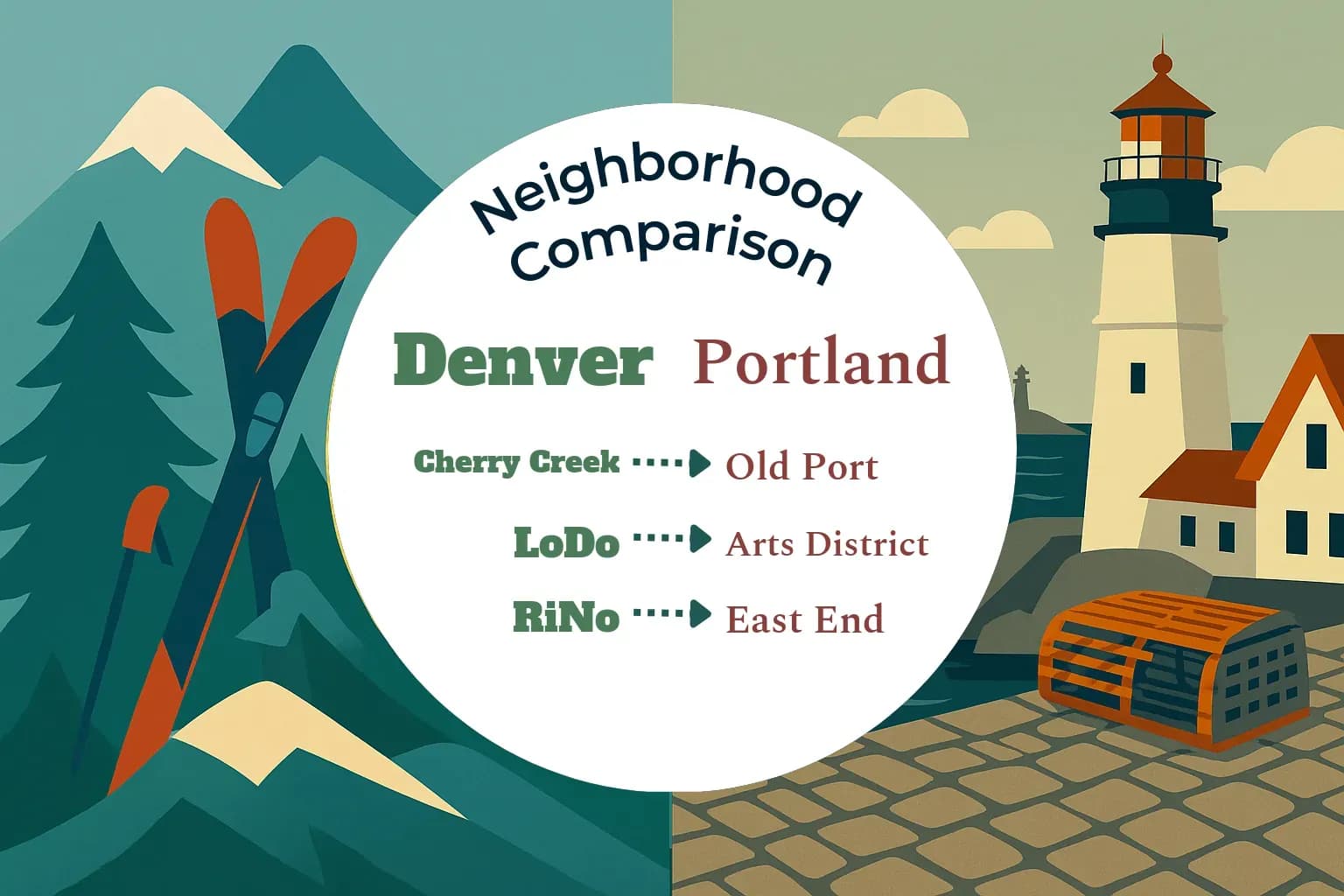 Denver vs Portland Neighborhood Comparison
