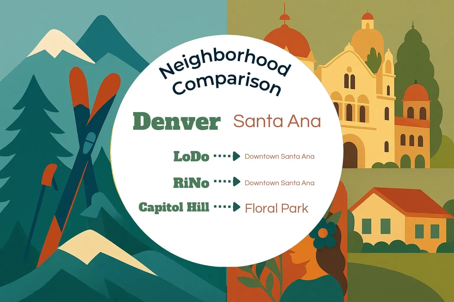 Denver vs Santa Ana Neighborhood Comparison