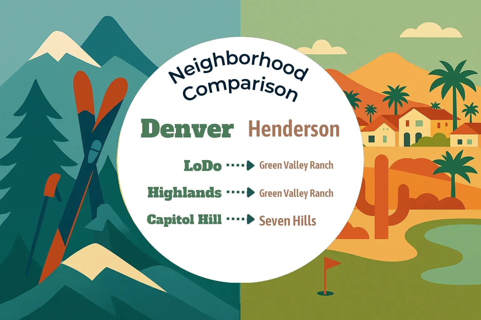 Denver vs Henderson Neighborhood Comparison
