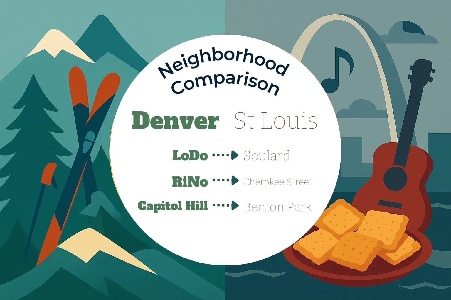 Denver vs St. Louis Neighborhood Comparison