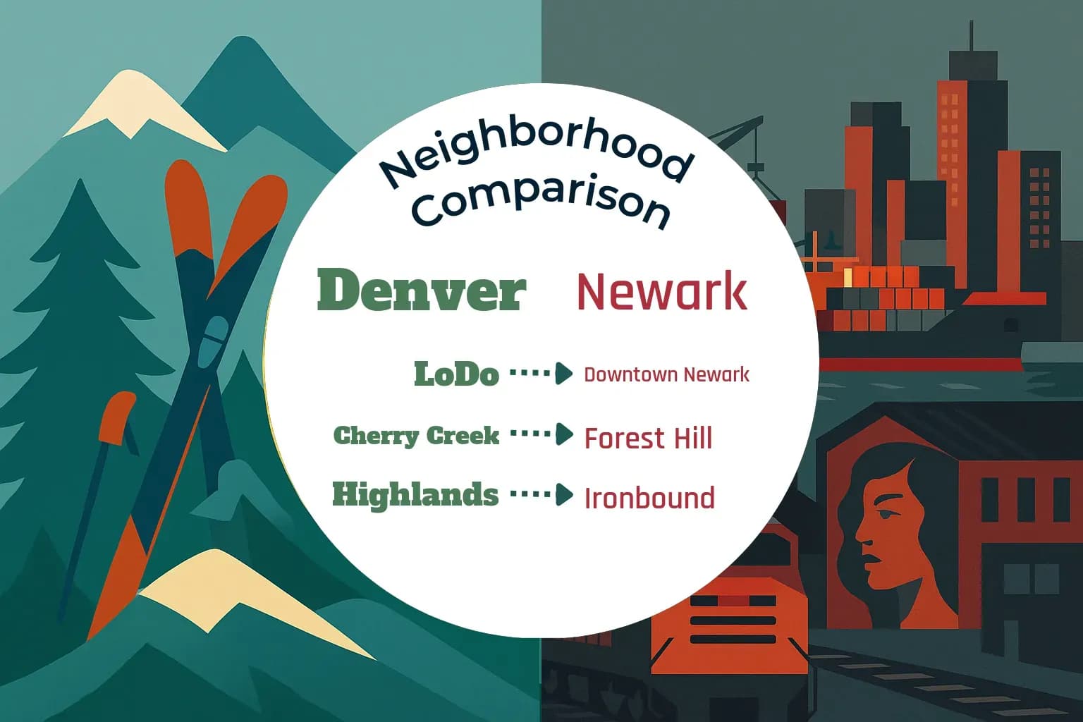Denver vs Newark Neighborhood Comparison