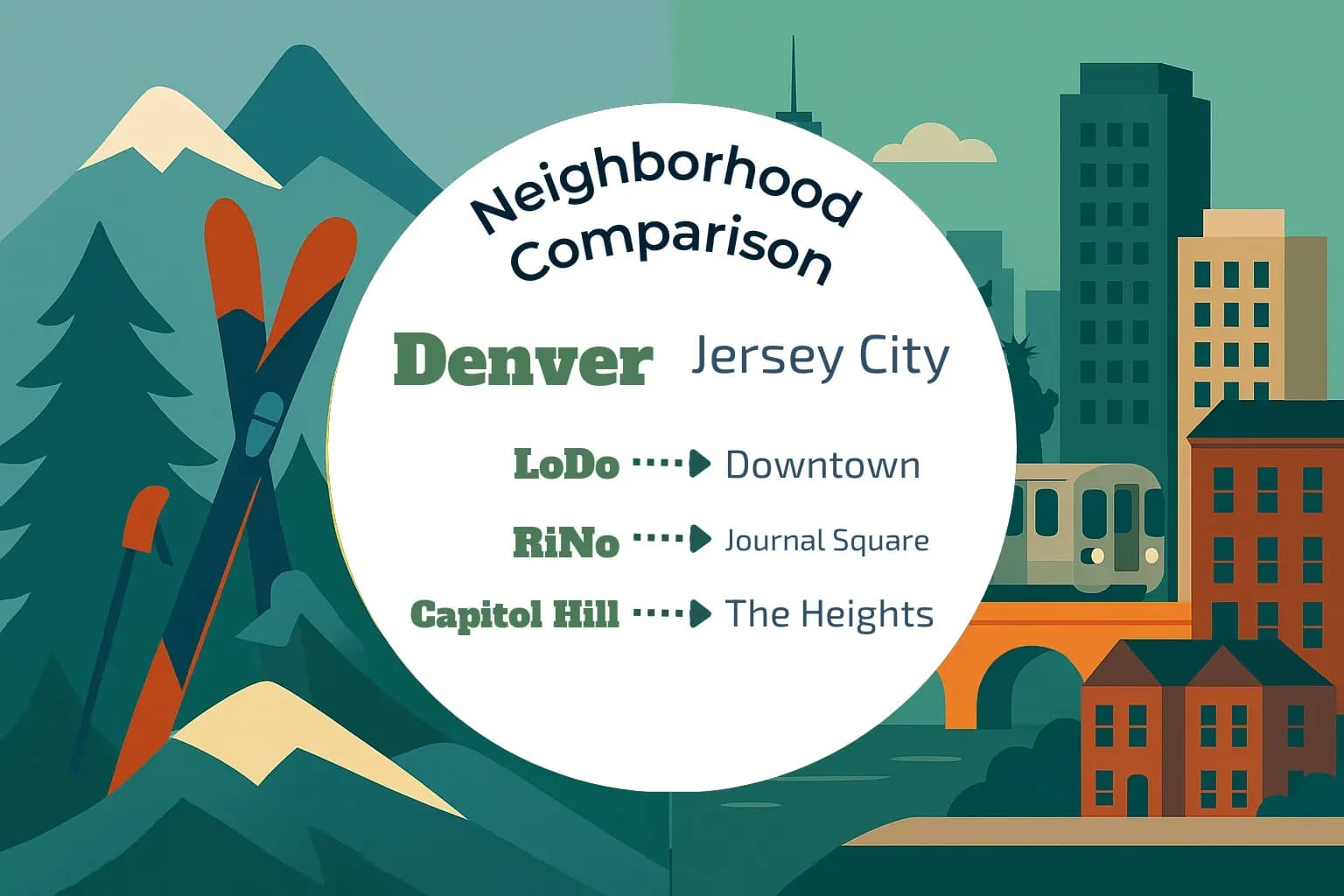 Denver vs Jersey City Neighborhood Comparison