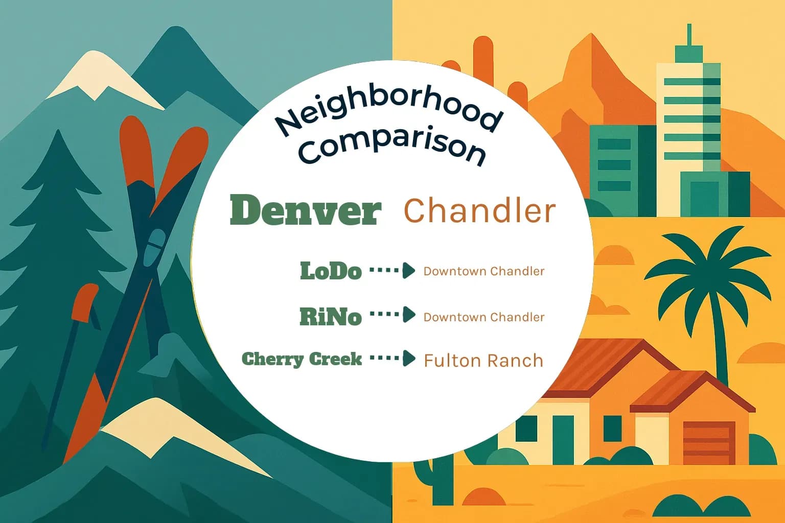 Denver vs Chandler Neighborhood Comparison